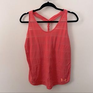 Under Armour Peachy Coral Pink Workout Tank